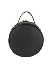 Raised Flower Petite Handbag: Red