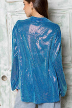 Blue Ocean Casual Sequin POL Shirt 4/2/24 8423