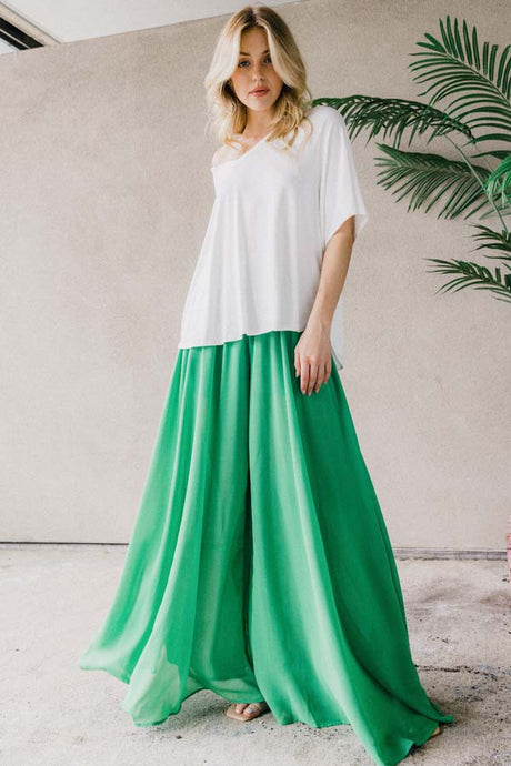 Green Wide Open Pants 4/4/25 9731