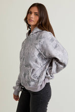 Grey Tree Camo Printed Hoodie