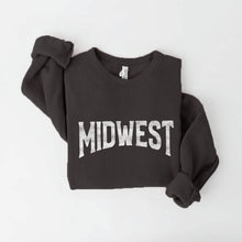 Black Midwest Graphic Fleece Oat Pullover 8/30/23 6961