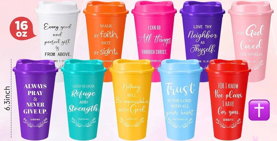 Scripture travel mug
