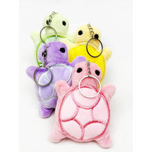 Mini Plush Sea Turtle Stuffed Keychain: MIX COLOR / ONE(12)