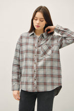 Heather Grey Classic Small Plaid Shirt