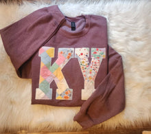 Personalized State Quilted Sweatshirt, Indiana Quilt