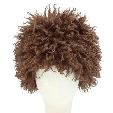 Ivory Fluffy Curly Hair Winter Statement Hat