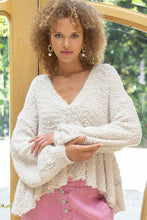 Cream Popcorn POL Sweater 8/11/23 6859