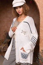 Ivory Embroidered Sweater POL Cardigan 9/12/23 6990
