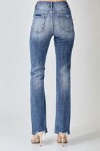Medium Vintage Wash Long Straight Risen Jeans 11/21/23 7606