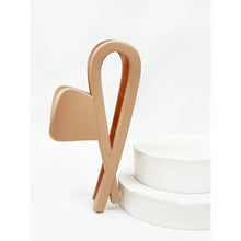 Minimal Design Jumbo Neutral Tone Hair Claw: MIX COLOR / ONE(12)