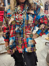 Zig Zag Flannel Rare Bird Shirt