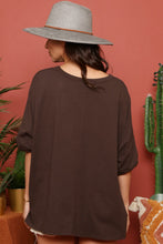 Dark Brown Nashville Western Print Tee 7/18/23 6647