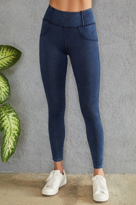 Blue Denim Italian Leggings 1/15/25 8926