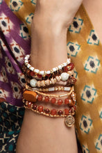 Pink Sand Multi Layered Natural Stone Bracelet