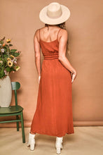 Camel Smocked Maxi Dress 9/12/23 7001