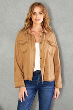 Camel Button Down Venti Jacket 7/7/23 6599