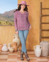 Vintage Wash Cable Pullover Sweater