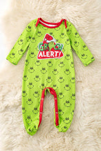 Christmas character baby bodysuit with snaps. RPB60323 MON: 0-3M