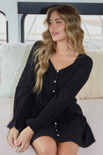 Black Lace Up Mini Dress 9/12/23 6999