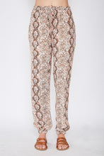 Mocha High Waist Snake Print Joggers 8/22/23 6918