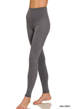 Ash Grey Brushed Microfiber Zenana Leggings 9/9/26 1408