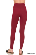 Dark Burgundy Brushed Microfiber Zenana Leggings 9/9/26 1410