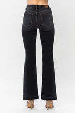 Black High Waist Release Hem Slim Bootcut Judy Blue Jeans 8/18/23 6914