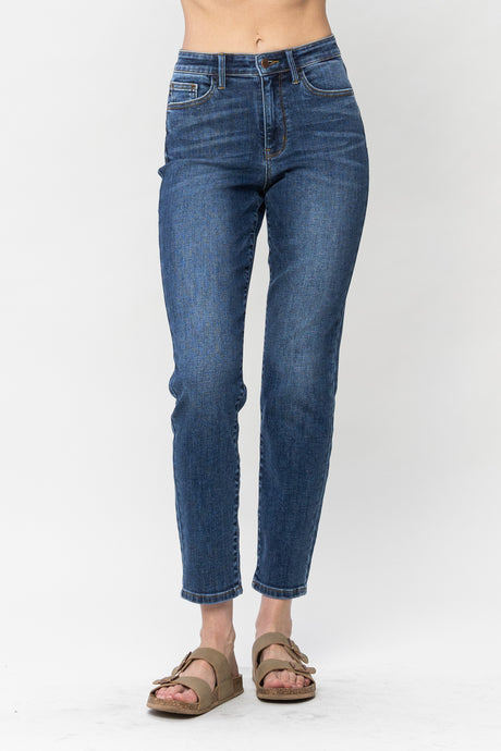 Dark Buttery Soft Shield Back Pocket Stretch Slim Fit Judy Blue Jeans 8/18/23 6911