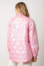 Pink Iridescent Puffer Jacket 10/6/23 7160