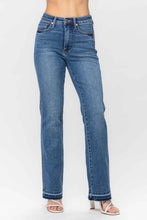 Medium High Waist Tummy Control Release Hem Slim Judy Blue Jeans 9/15/23 7097