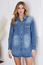 Denim Blue Venti Tunic Top 9/14/23 7072