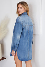 Denim Blue Venti Tunic Top 9/14/23 7072