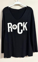 Black Fuzzy Rock Star Supersoft Knit Venti Sweater 9/14/23 7092