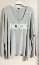 Dove Grey Rock Super Soft Knit V Neck Venti Sweater 9/14/23 7067