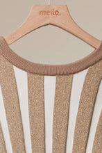 Gold Stripe Sweater
