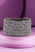 Purple 10 Piece Beaded Stackable Boho Bracelet