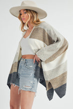 Multi Zuri Poncho Cardigan