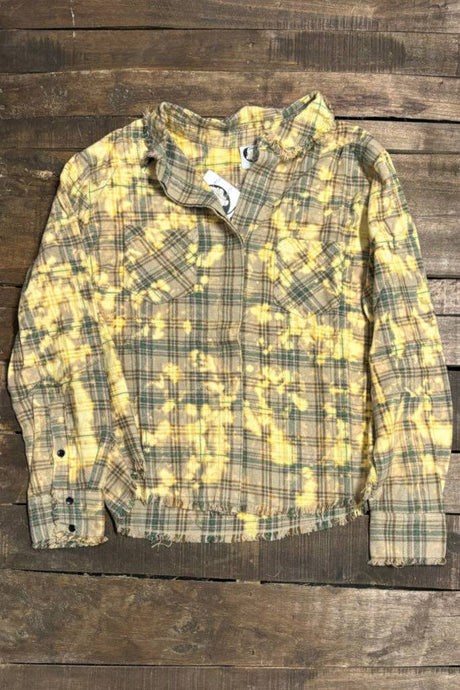 Taupe Afternoon Breeze Jaded Gypsy Flannel