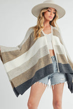 Multi Zuri Poncho Cardigan