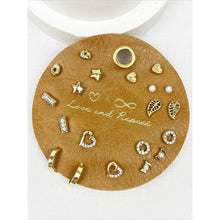 Sweetheart Everyday Earrings: GOLD / ONE(6)