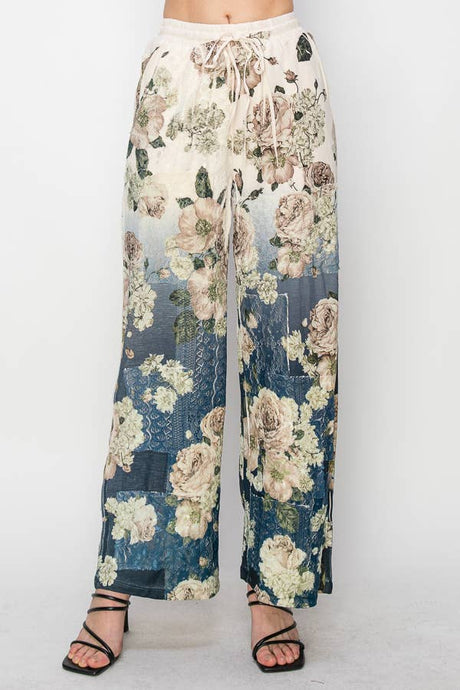 Navy Drawstring Pants