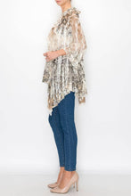 Taupe All Lace Cardigan
