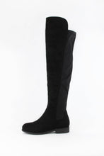 Black Over Knee Riding Boots