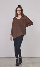 Brown Lightweight Knit Top