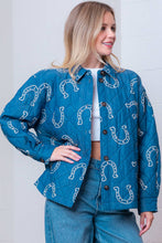 HORSESHOE PRINTED JACKET