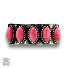 Pink stone ring