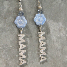 The Skies Are Blue Mama Sparkling Dangle Drop Earrings