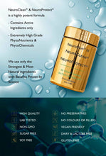 IQ3 NeuroClean NeuroProtect® Cognitive Function AntiOxidants: 90 Count