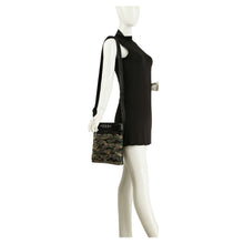 Camo Design Rhinestone Crossbody Sling
