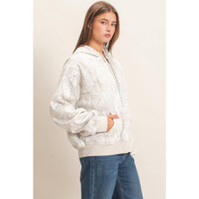 Grey Tree Camouflage Zip-Up Hoodie